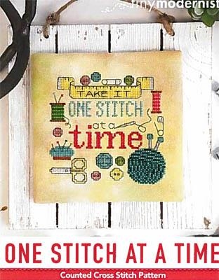 Stickvorlage Tiny Modernist Inc - One Stitch At A Time