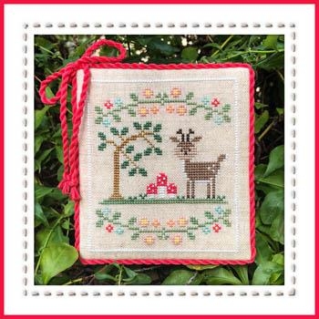 Stickvorlage Country Cottage Needleworks - Welcome To The Forest Forest 2 Deer