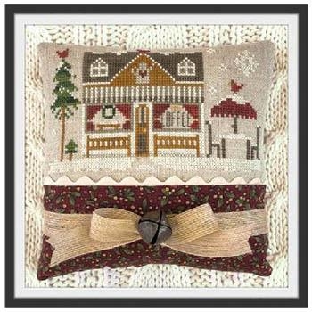 Hometown Holiday Coffee Shop - Little House Needleworks (Stickvorlage)