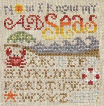 Stickvorlage Silver Creek Samplers - My A B Seas (Ausverkauf)
