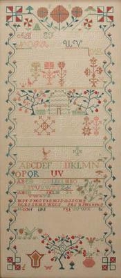 Stickvorlage Queenstown Sampler Designs - Frances Swartz 1842