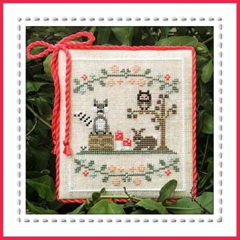 Welcome To The Forest Forest 3 Raccoon And Friends - Country Cottage Needleworks (Stickvorlage)