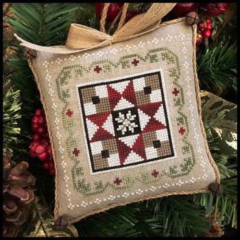 Stickvorlage Little House Needleworks - Farmhouse Christmas 5 Grandmas Quilt