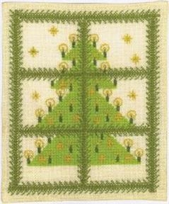 Fremme Stickpackung - Weihnachtsbaum