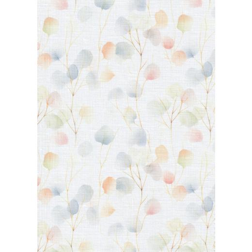 Zweigart Belfast 32ct - 90005 Watercolor Leaves (Meterware)