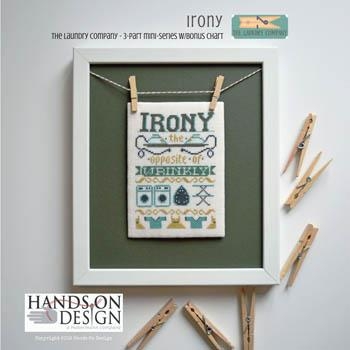 Stickvorlage Hands On Design - Laundry Company - Irony