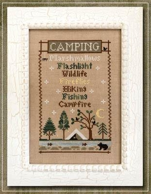 Stickvorlage Country Cottage Needleworks - Camping Trip