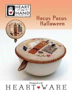 Stickvorlage Heart In Hand Needleart - Hocus Pocus Halloween