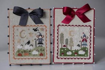 Stickvorlage Tralala - Moutons Au Fil Des Mois Novembre & Decembre