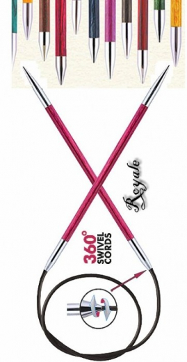 KnitPro Royale Rundstricknadel 3,25 mm - 120 cm royal AUSVERKAUF