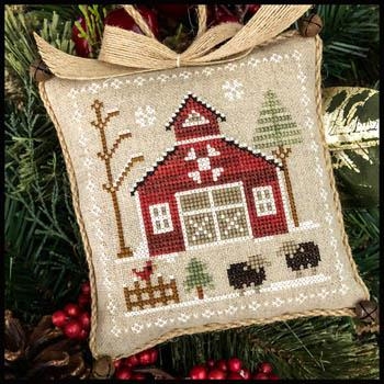 Stickvorlage Little House Needleworks - Farmhouse Christmas 9 Ba Ba Black Sheep