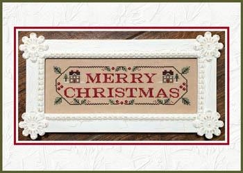 Stickvorlage Country Cottage Needleworks - Merry Christmas