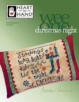 Stickvorlage Heart In Hand Needleart - Christmas Night (w/emb)