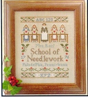 Stickvorlage Little House Needleworks - Needlework School