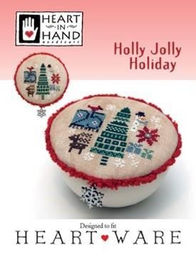 Holly Jolly Holiday - Heart In Hand Needleart (Stickvorlage)