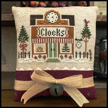 Stickvorlage Little House Needleworks - Hometown Holiday - Clockmaker