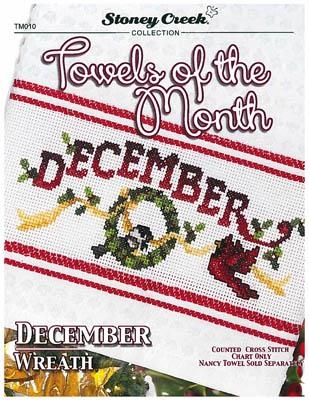 Stickvorlage Stoney Creek Collection - Towels Of The Month December