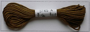 Soie dAlger Seidenstickgarn - Farbe 3745 gelb