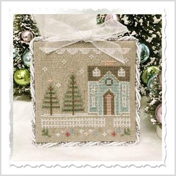 Glitter Village Glitter House 3 - Country Cottage Needleworks (Stickvorlage)