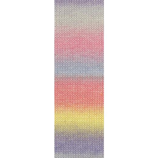Merino 120 Dégradé Lang Yarns - rosa-gelb