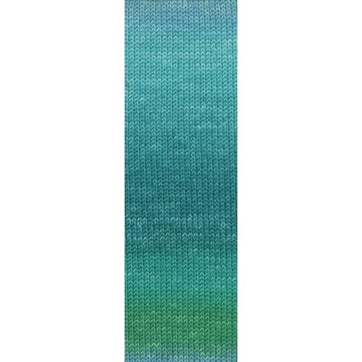 Merino 120 Dégradé Lang Yarns - petrol-grün-blau