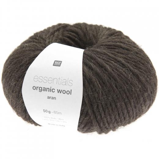 Rico Design Essentials Organic Wool aran - braun (Ausverkauf)