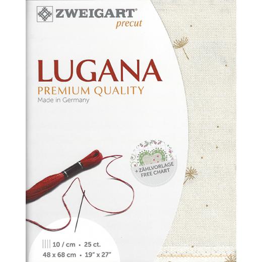Zweigart Lugana 25ct - Farbe 1459 Wish (Precut 48x68 cm)