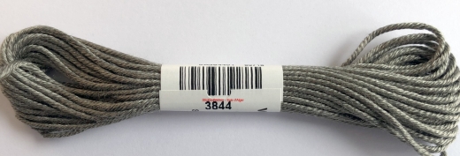 Soie dAlger Seidenstickgarn - Farbe 3844 grau
