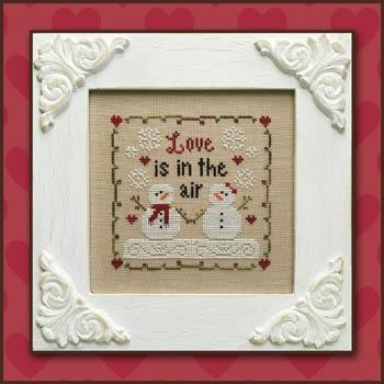 Stickvorlage Country Cottage Needleworks - Love Is In The Air