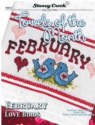 Stickvorlage Stoney Creek Collection - Towels Of The Month February