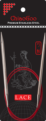 Rundstricknadel 1,75 mm - 80 cm - ChiaoGoo Red Lace Edelstahl