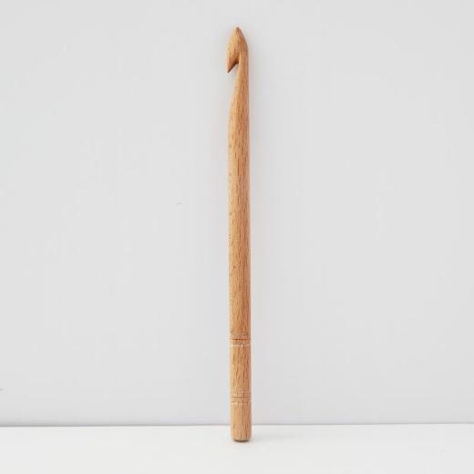 Häkelnadel 6,50 mm - KnitPro Basix Birch - Ausverkauf