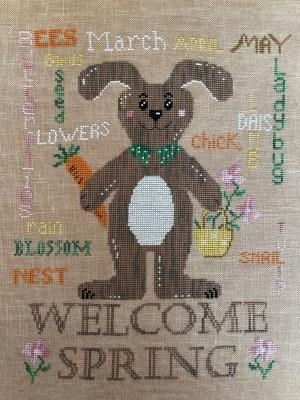 Welcome Spring - Romys Creations (Stickvorlage)