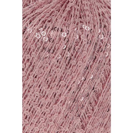 Lang Yarns Paillettes - Pailettengarn - rosa (0009)