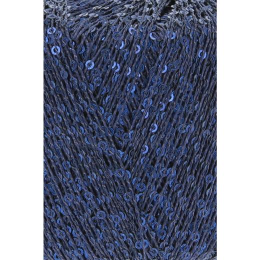 Lang Yarns Paillettes - Pailettengarn - stahlblau (0010)