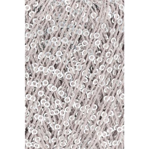 Lang Yarns Paillettes - Pailettengarn - silber (0023)