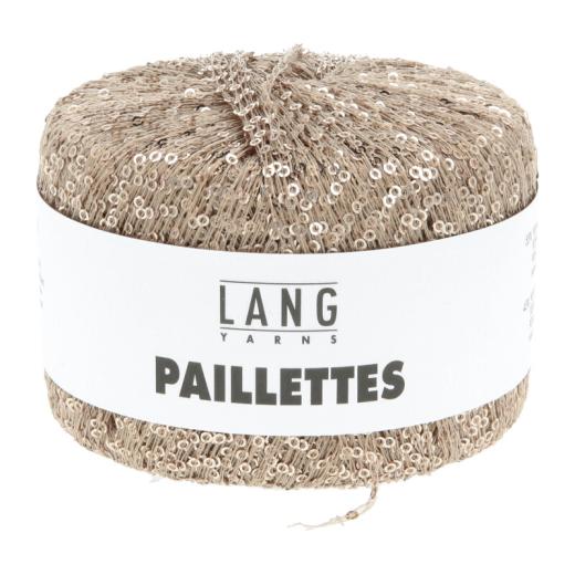 Lang Yarns Paillettes - Pailettengarn - sand (0026)