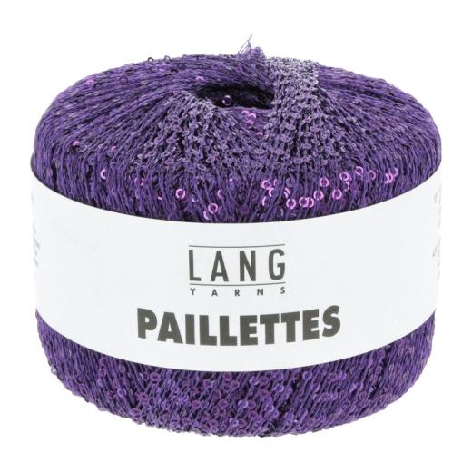 Lang Yarns Paillettes - Pailettengarn - violett (0047)