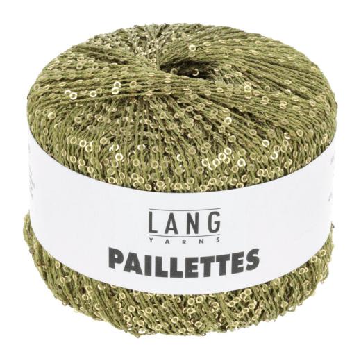 Lang Yarns Paillettes - Pailettengarn - kiwi gold (0097)