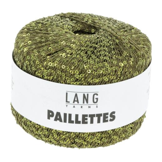 Lang Yarns Paillettes - Pailettengarn - olive (0098)