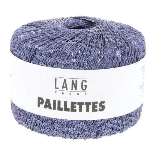Lang Yarns Paillettes - Pailettengarn - lavendel (0146)