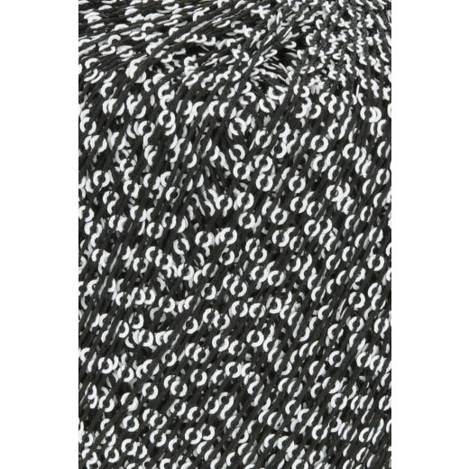 Lang Yarns Paillettes - Pailettengarn - schwarz weiss (0204)