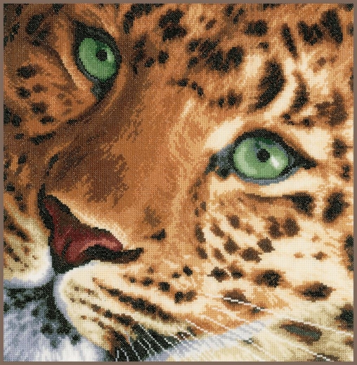 Lanarte Stickpackung - Leopard