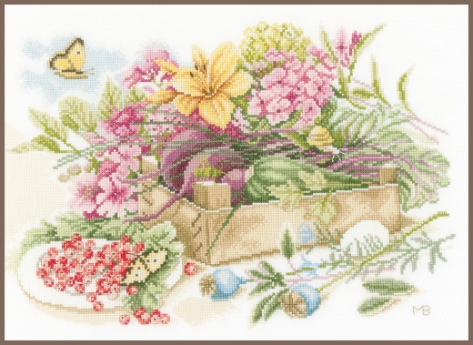 Lanarte Marjolein Bastin - In the garden (Stickpackung)