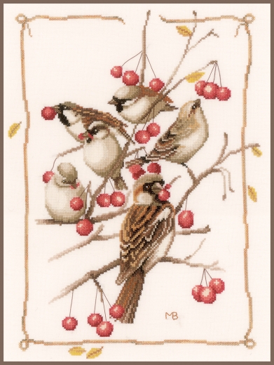 Lanarte Marjolein Bastin - Sparrows and currant