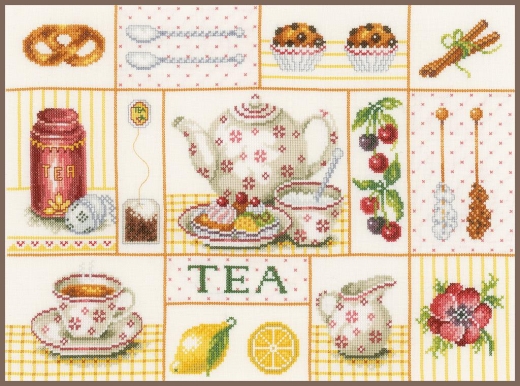 Lanarte - Tea party (Stickpackung)