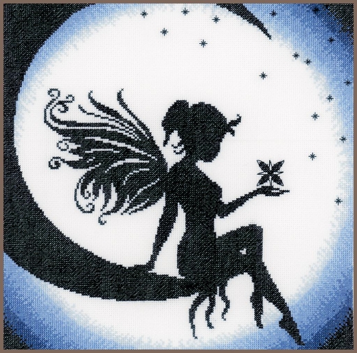 Lanarte - Fairy on the moon (Stickpackung)