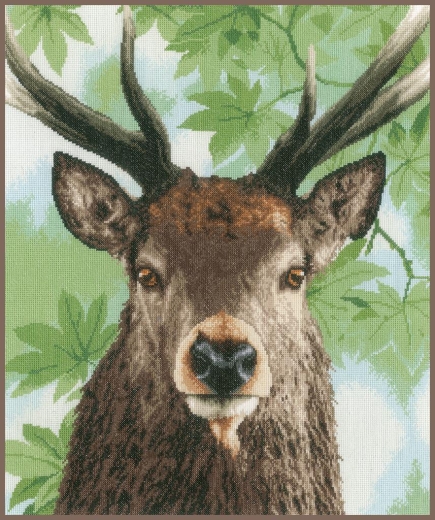 Lanarte - Proud red deer (Stickpackung)