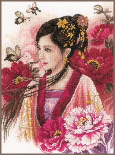 Lanarte - Asian lady in pink