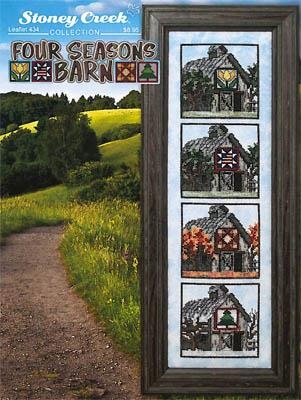 Stickvorlage Stoney Creek Collection - Four Seasons Barn